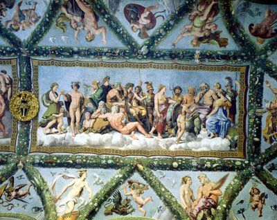 The Council of the Gods, Ceiling Decoration from the 